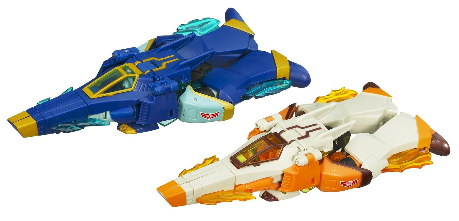 Transformers Animated Jetstorm and Jetfire Safeguard Action Figure 2-Pack Set – Collectible Robot Toys for Kids & Adults – Perfect for Display, Play, and Gifting
