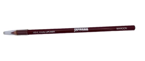 Jordana 5.5 Inch Maroon Lipliner Pencil #43 - Long Lasting Lip Liner for Precise Definition, Perfect for Everyday Makeup & Special Occasions