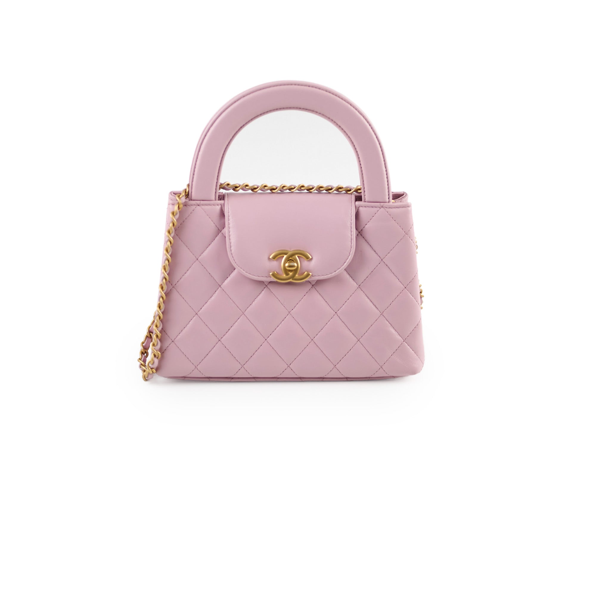 Authentic Chanel Small Kelly Bag in Pink with Microchip - 2024 Collection | Luxury Handbag for Women, Perfect for Parties, Weddings & Special Occasions