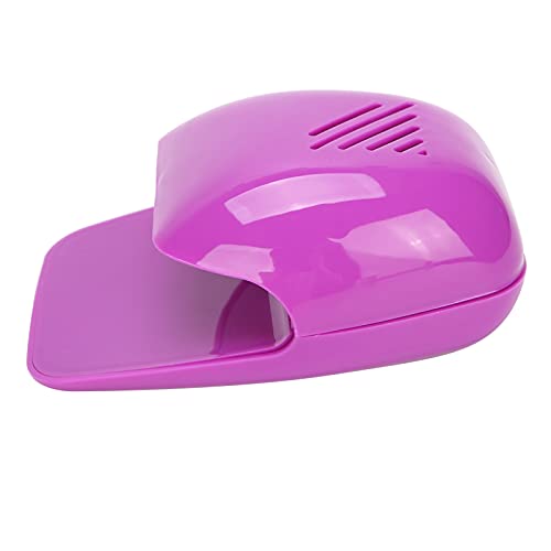 Portable Nail Polish Dryer Fan - Fast Drying Electric Nail Art Blower for Home, Travel & Salon Use | Compact & Lightweight | Perfect for Manicures, Pedicures & Nail Parties (Purple) | Great for DIY Nails, Gel Polish Curing & Quick Touch-Ups
