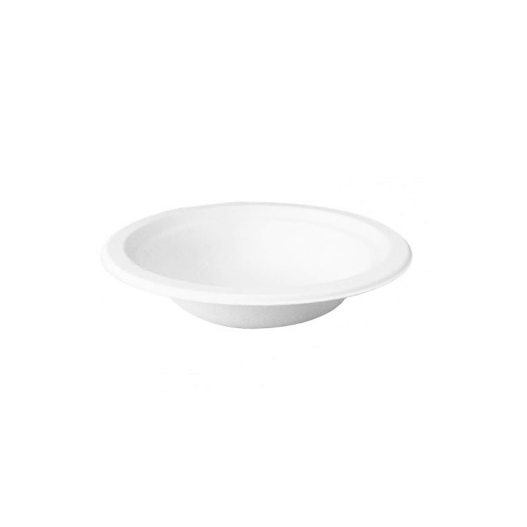 Eco-Friendly Sugarcane Disposable Soup Bowls - 16 oz Round Salad Bowls for Hot Food (7.09