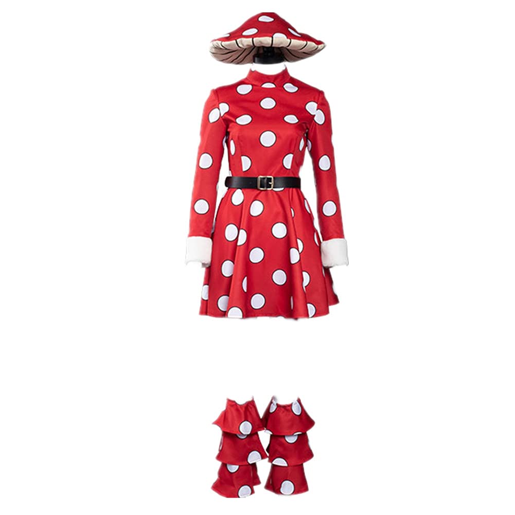 Kinoko Komori Cosplay Costume - Anime Mushroom Girl Outfit for Halloween, Carnival & Convention Cosplay - Perfect for Anime Events, Halloween Parties & Themed Dress-Up