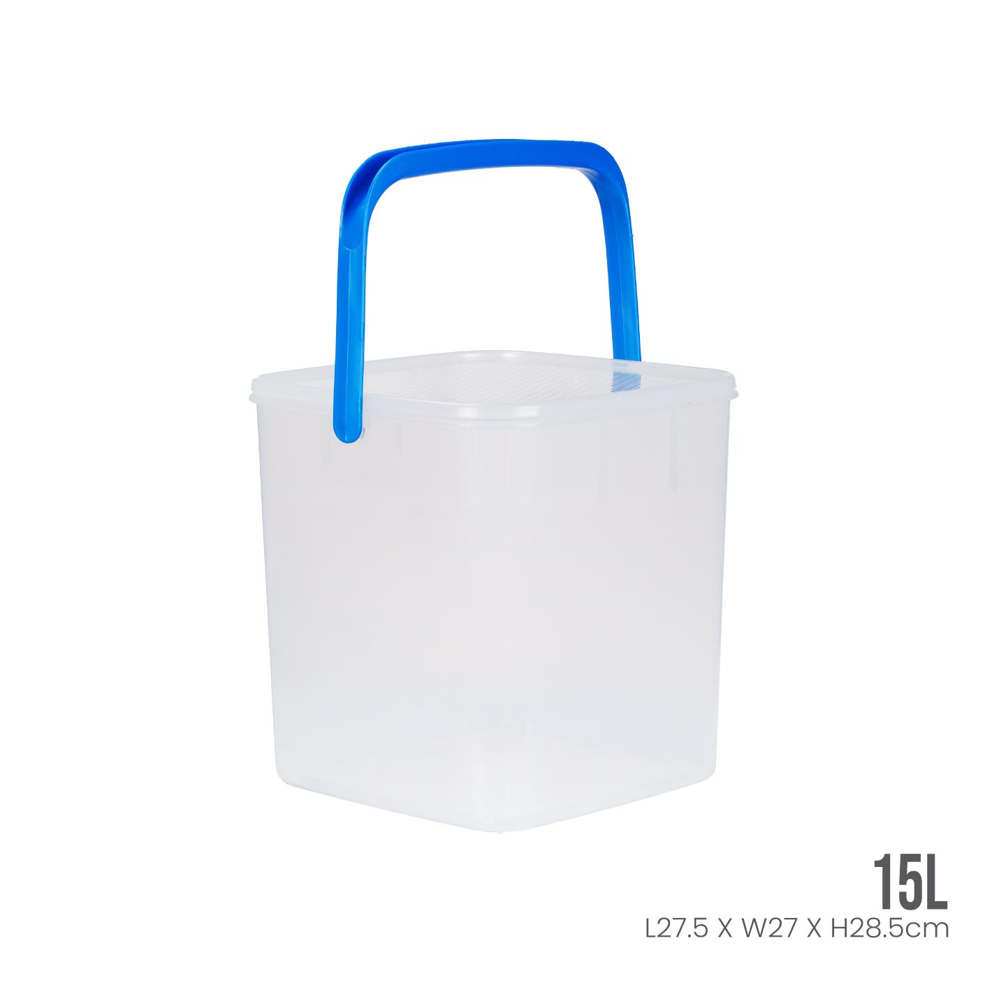 SQ HANDY CONTAINER (Large) - 4016 - Durable Storage Box for Home, Office & Organization - Perfect for Kitchen, Bathroom, Garage & Closet Storage
