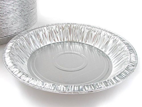 KitchenDance 20oz Disposable Aluminum Pie Pans - 500 Count Bulk Pack of Round Deep Foil Baking Pans for Catering, Restaurants & Bakeries - Perfect for Pies, Quiches, Casseroles & Meal Prep - Heavy Duty & Oven Safe