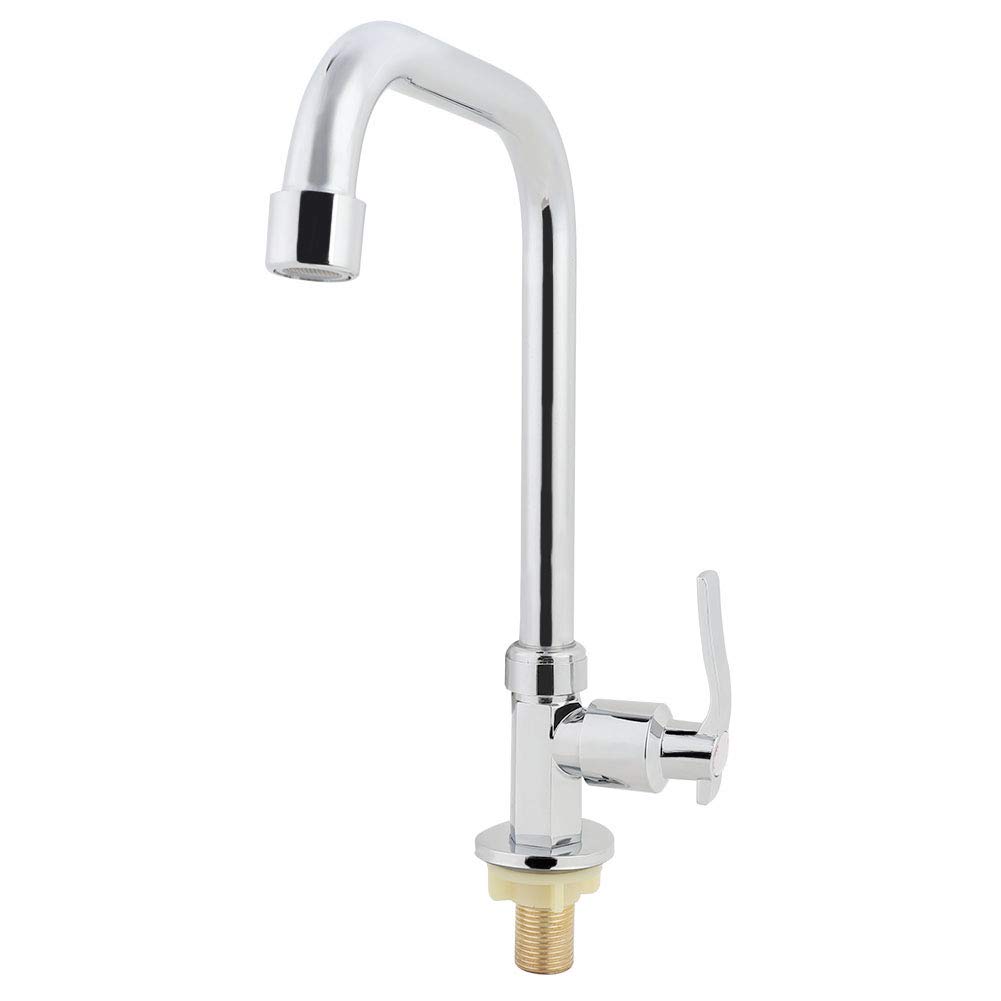 Stainless Steel Anti-Rust Kitchen Faucet with Thickened Handle - G1/2