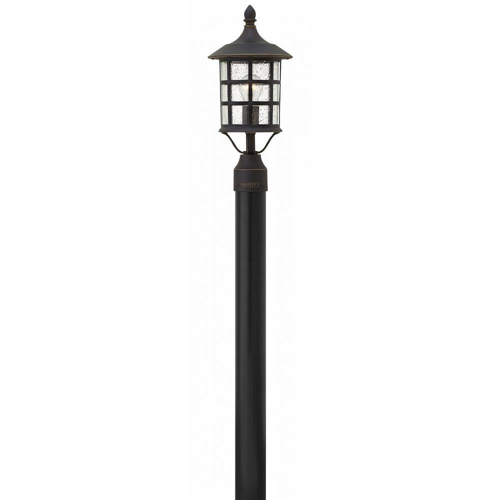 Traditional Coastal Style Outdoor Post Mount Lantern - 8