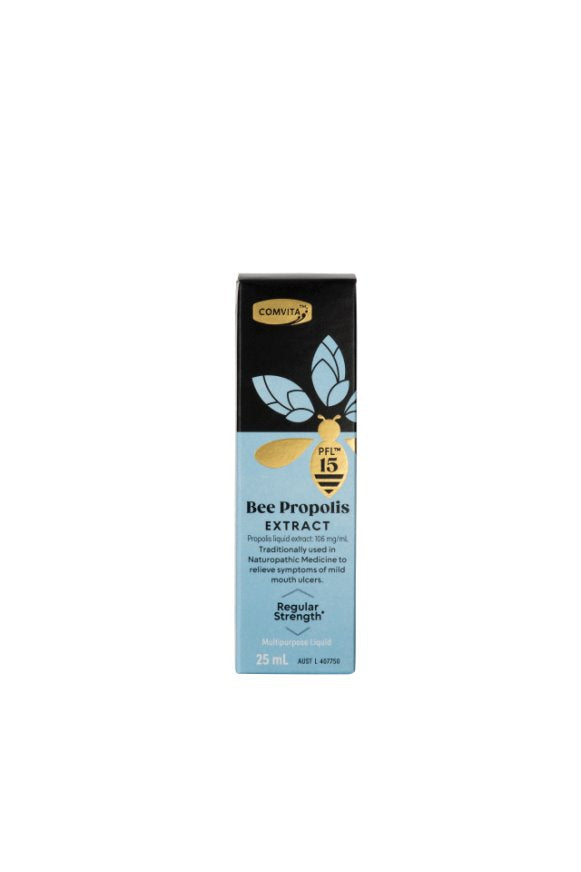 Comvita Bee Propolis Extract Alcohol-Free 1 fl oz (30ml) - Natural Immune Support Supplement for Adults & Kids - Use Daily for Wellness or During Cold Season