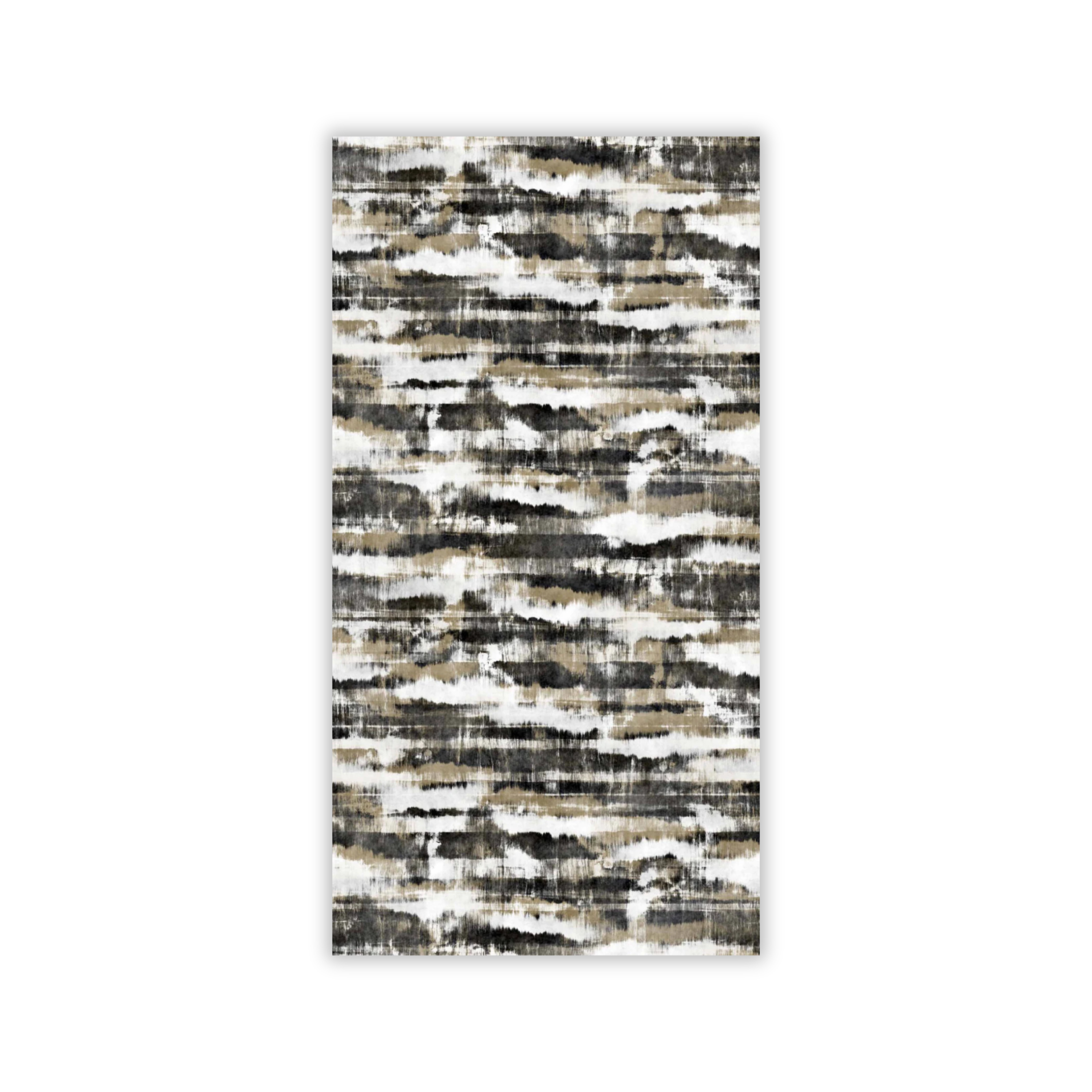 Premium Disposable Linen-Like Paper Guest Towels - 16 Pack Black & Gold Watercolor Design - Perfect for Weddings, Parties, and Upscale Events