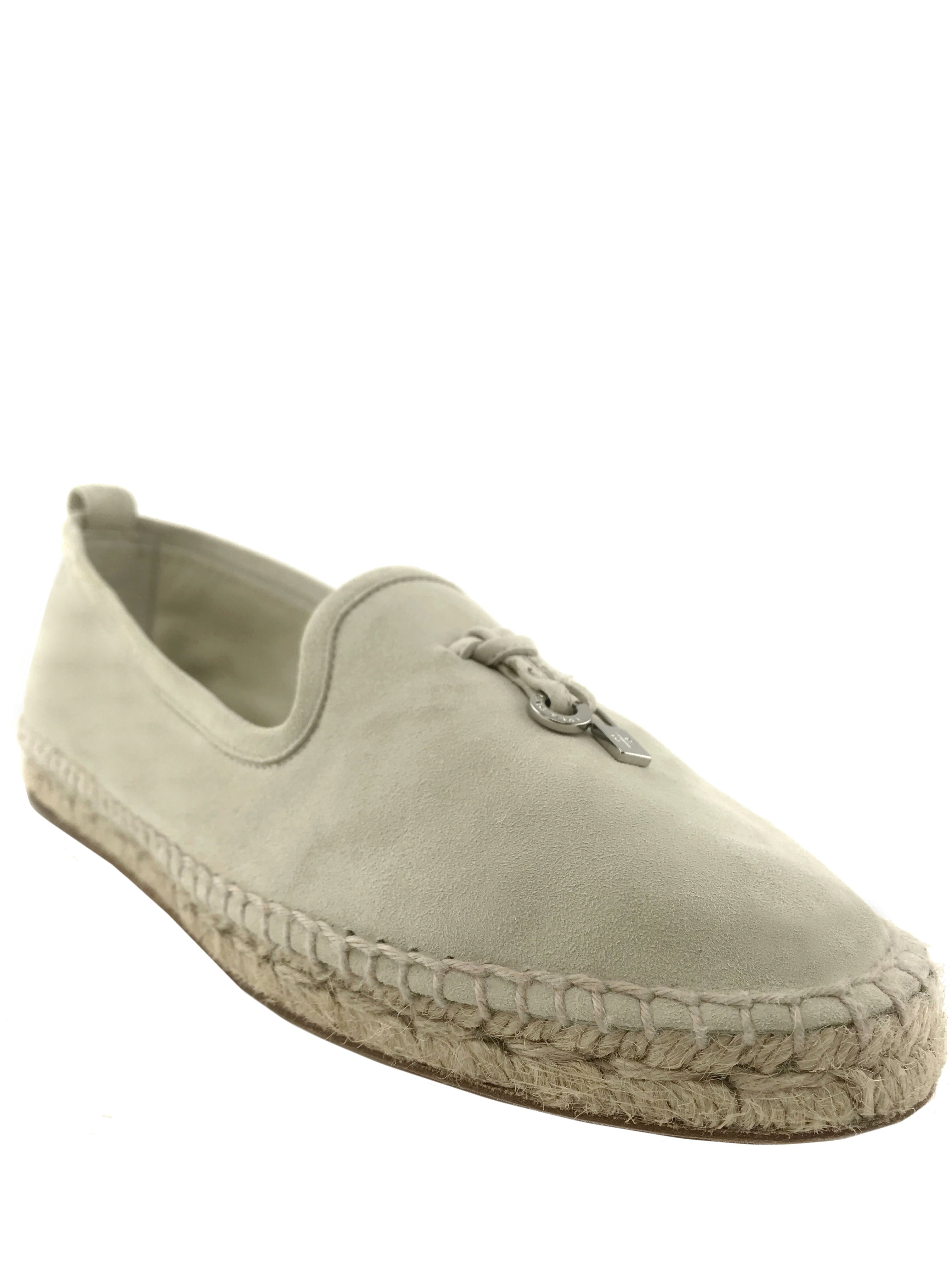 Loro Piana My Charms Suede Espadrilles Women's Size 7 | Comfortable Summer Casual Shoes for Beach, Vacation & Everyday Wear