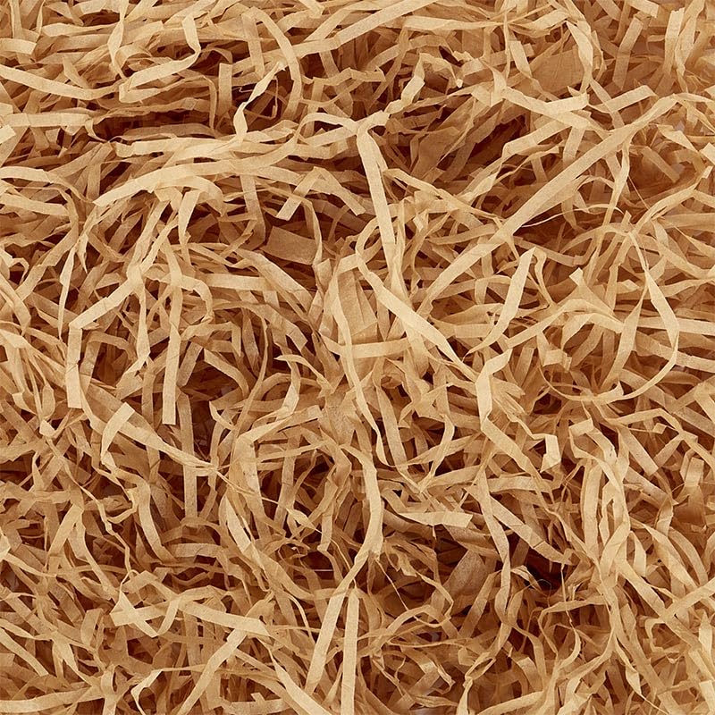 10# Kraft Shredded Tissue Paper - Bulk Pack for Gift Wrapping, Party Decorations, Crafts and DIY Projects - Eco-Friendly Filler for Baskets, Boxes and Events