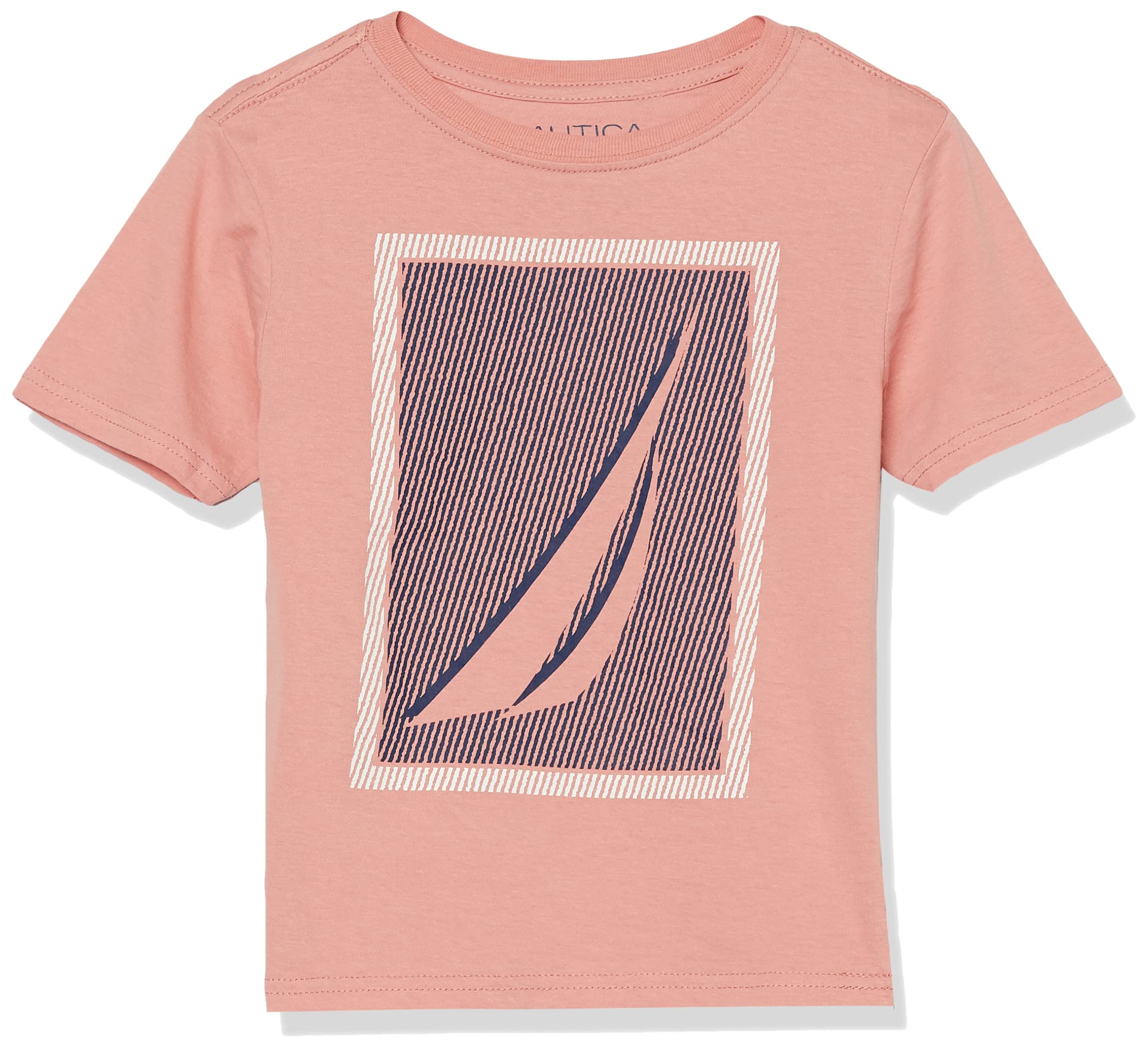 Nautica Boys' Short Sleeve Graphic T-Shirt with Fun Screen Print Designs - Perfect for Playdates, School & Summer Activities