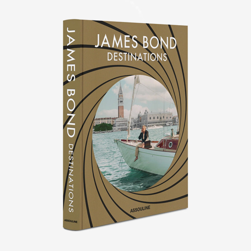 Assouline James Bond Destinations Book - Luxury Travel Guide & Photography Collection | Perfect for Bond Fans, Travel Enthusiasts & Coffee Table Decor