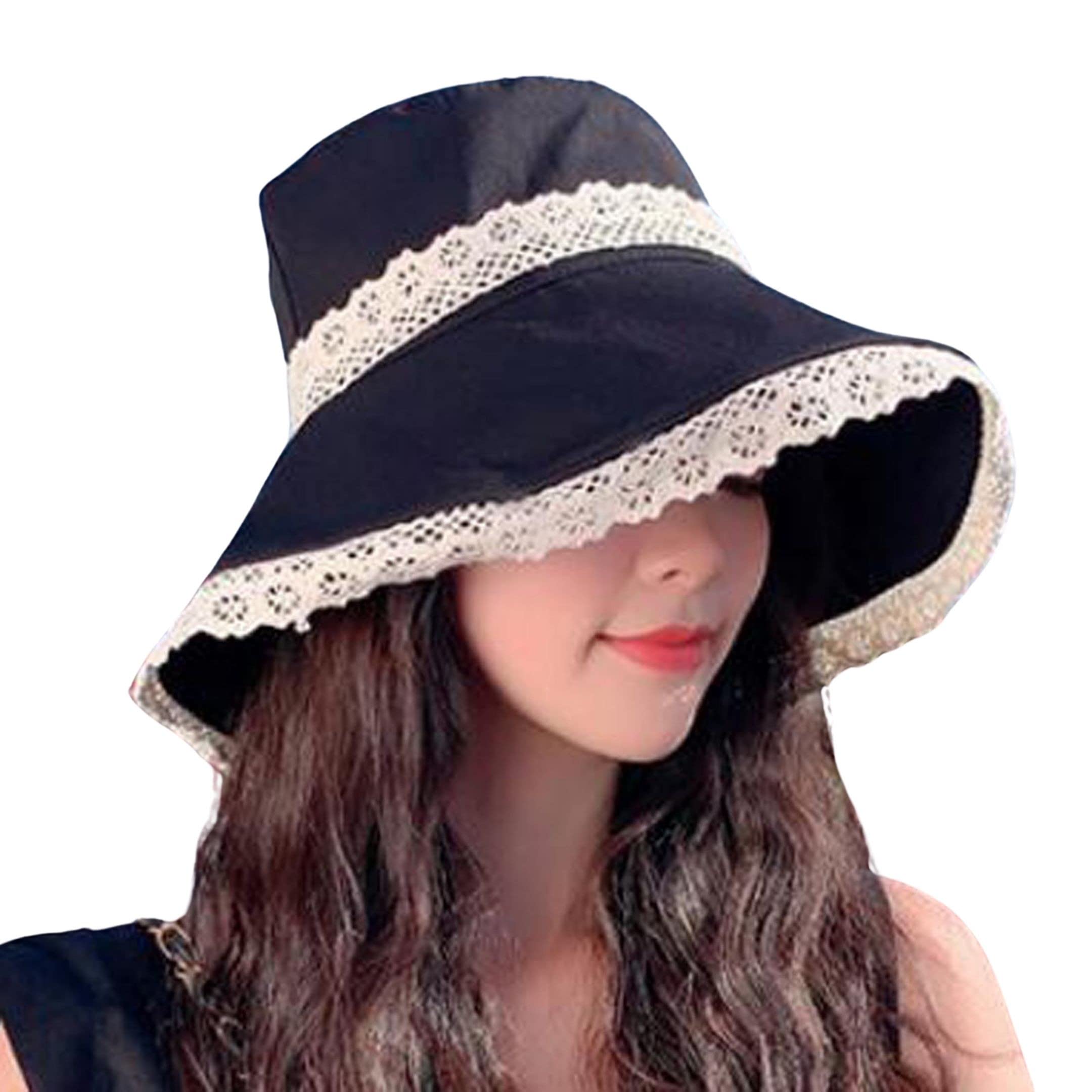 Stylish Women's Summer Bucket Hat - UPF 50+ UV Protection Wide Brim Sun Hat, Packable Floppy Fishing Cap for Beach, Travel & Outdoor Activities | Perfect for Vacation, Gardening, and Sun Protection
