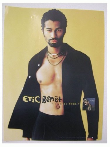 Eric Benet True to Myself Poster - High-Quality Promotional Chest Shot Wall Art for Music Fans & Home Decor