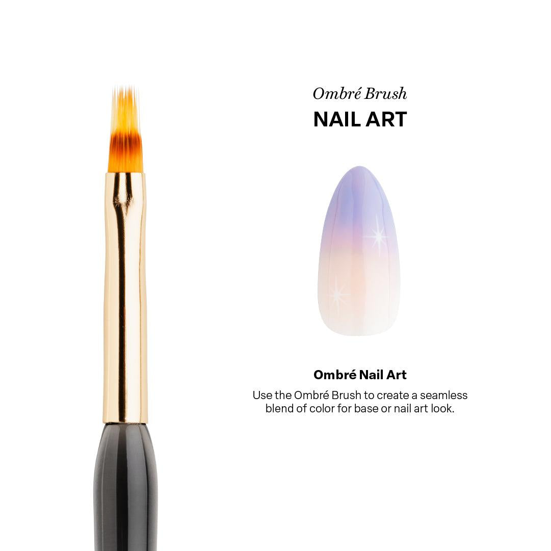 Apres Ombre Brush 12mm - Professional Makeup Blending Brush for Eyeshadow & Eyeliner - Perfect for Smokey Eye, Gradient Makeup & Daily Beauty Routine