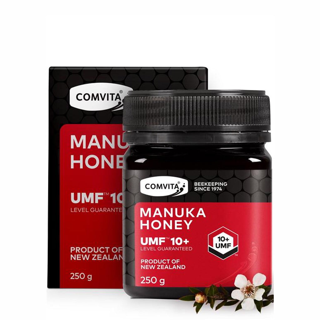 Comvita UMF10+ Manuka Honey - Raw, Pure & Authentic New Zealand Honey for Immune Support, Digestion & Wellness - Perfect for Tea, Toast & Natural Remedies