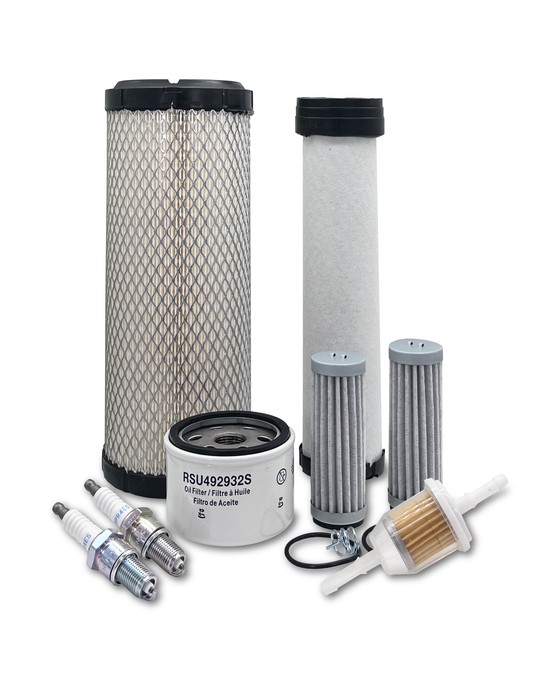 HERO® Maintenance Filter Kit for John Deere Z920A ZTrak Zero Turn Mower - Air Oil Fuel Filters Replacement - Compatible with John Deere Riding Lawn Mowers - Perfect for DIY Lawn Care and Equipment Maintenance