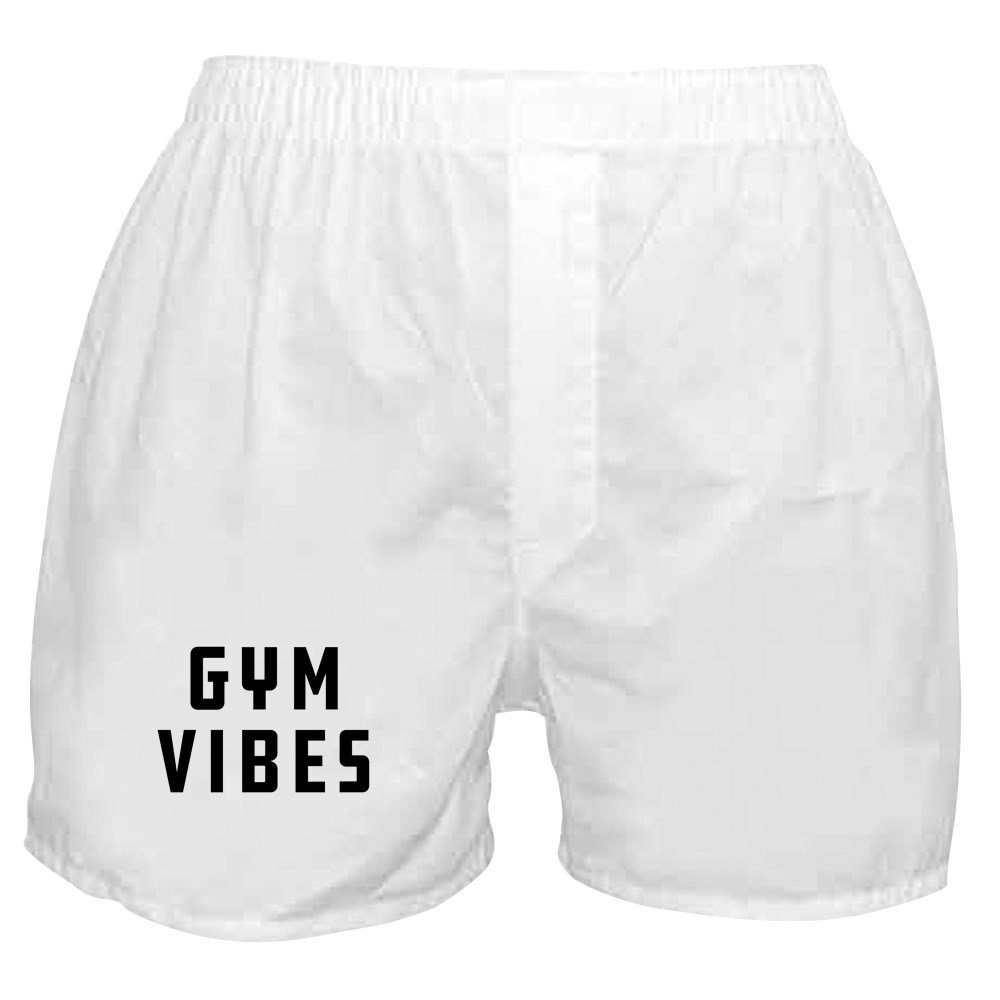 Gym Vibes Boxer Shorts for Men - Comfortable Workout Underwear for Running & Fitness - Perfect for Gym, Sports & Lounge Wear