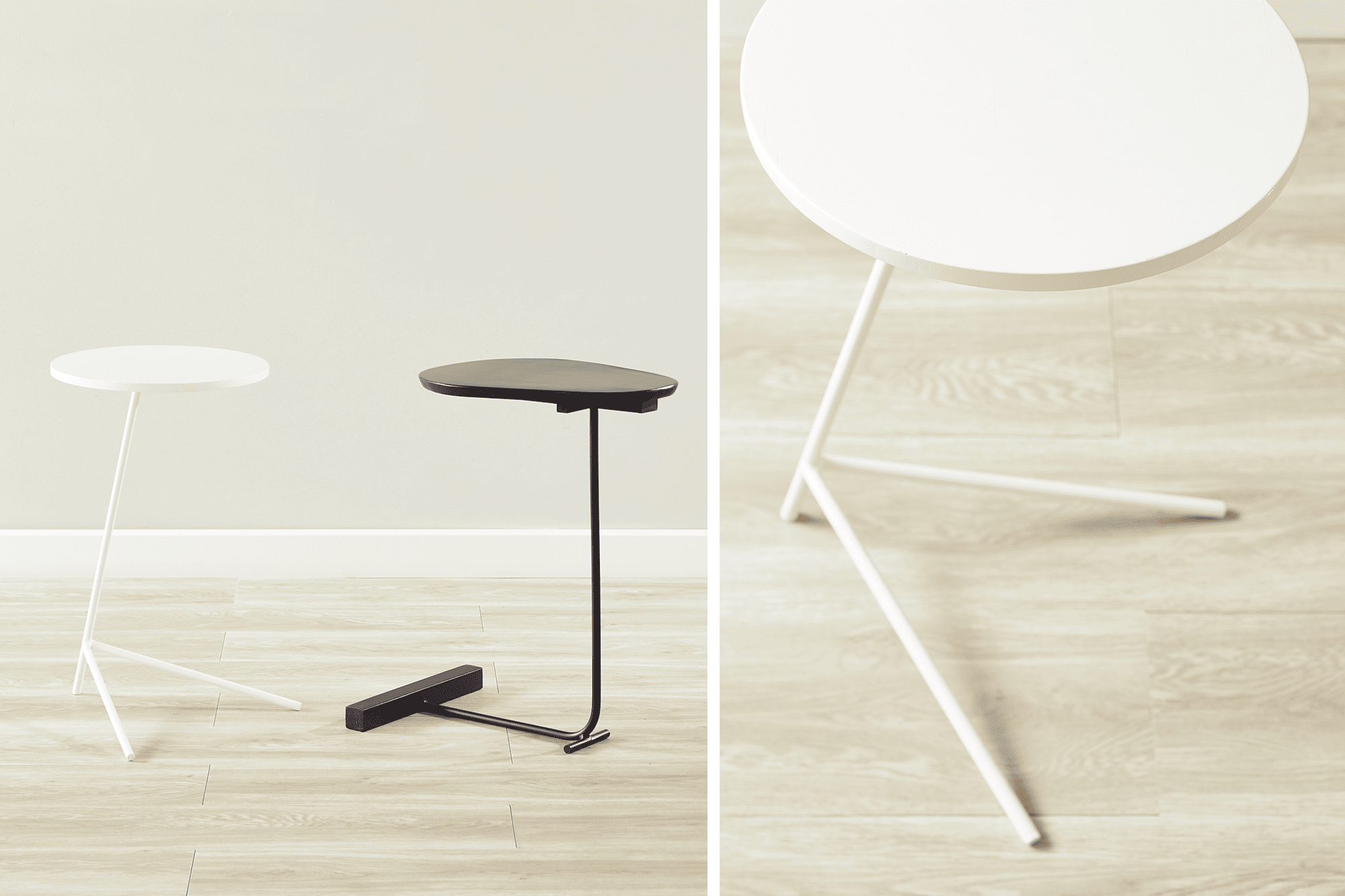 Adjustable Folding Side Table for Coffee, Laptop & Drinks - Portable Auxiliary Table for Home, Office & Outdoor Use