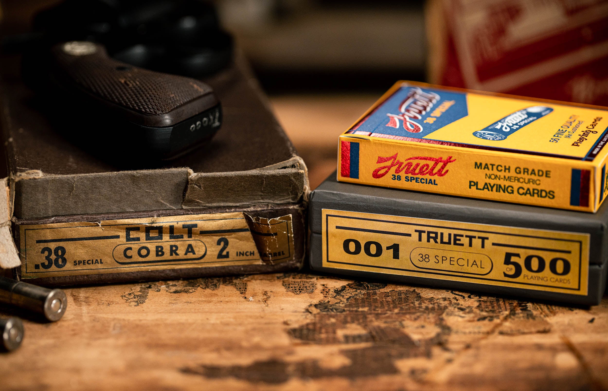 Truett 38 Special Playing Cards - Premium Deck for Poker, Blackjack & Magic Tricks - Perfect for Game Nights, Casino Parties & Cardistry Practice