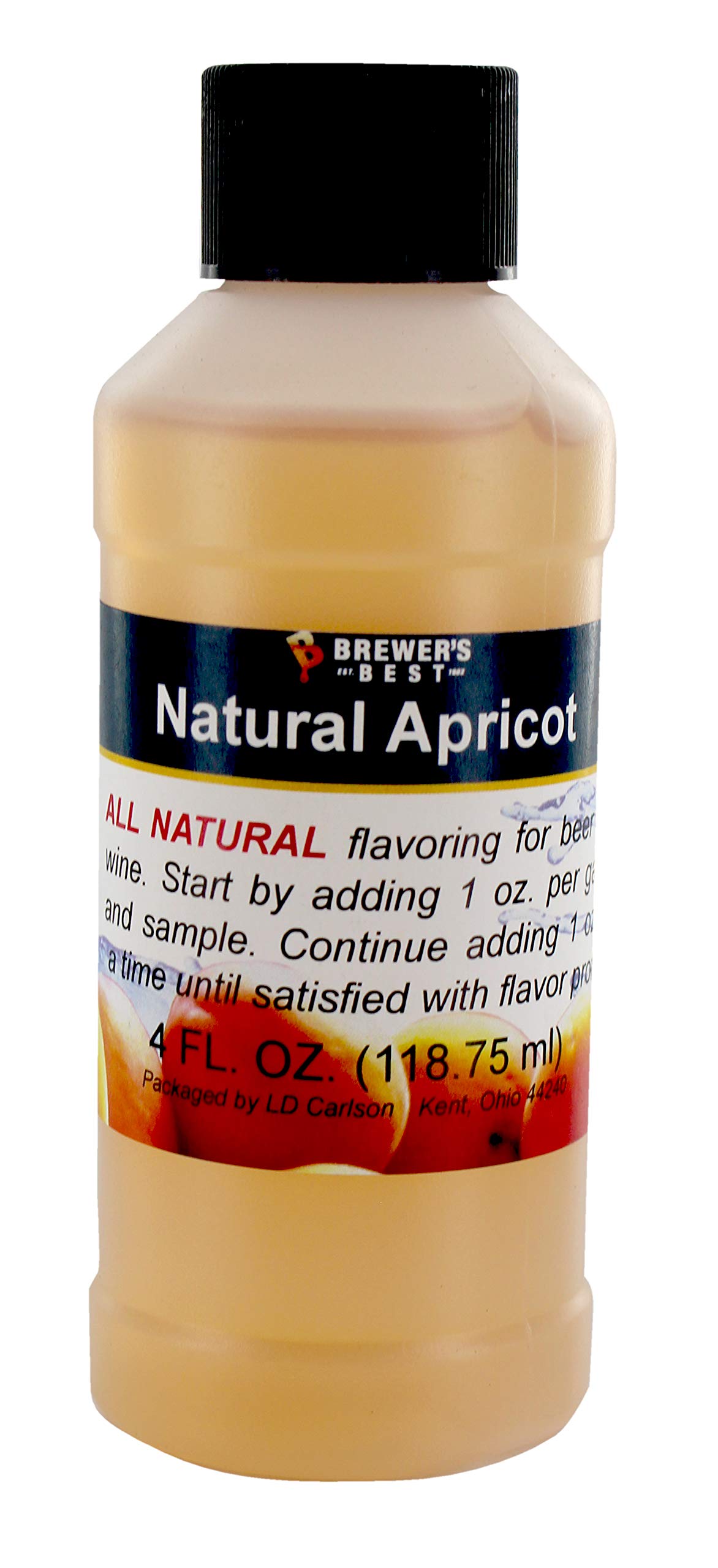 Brewer's Best Natural Apricot Beer and Wine Flavoring - Perfect for Homebrewing, Craft Beer, and Winemaking