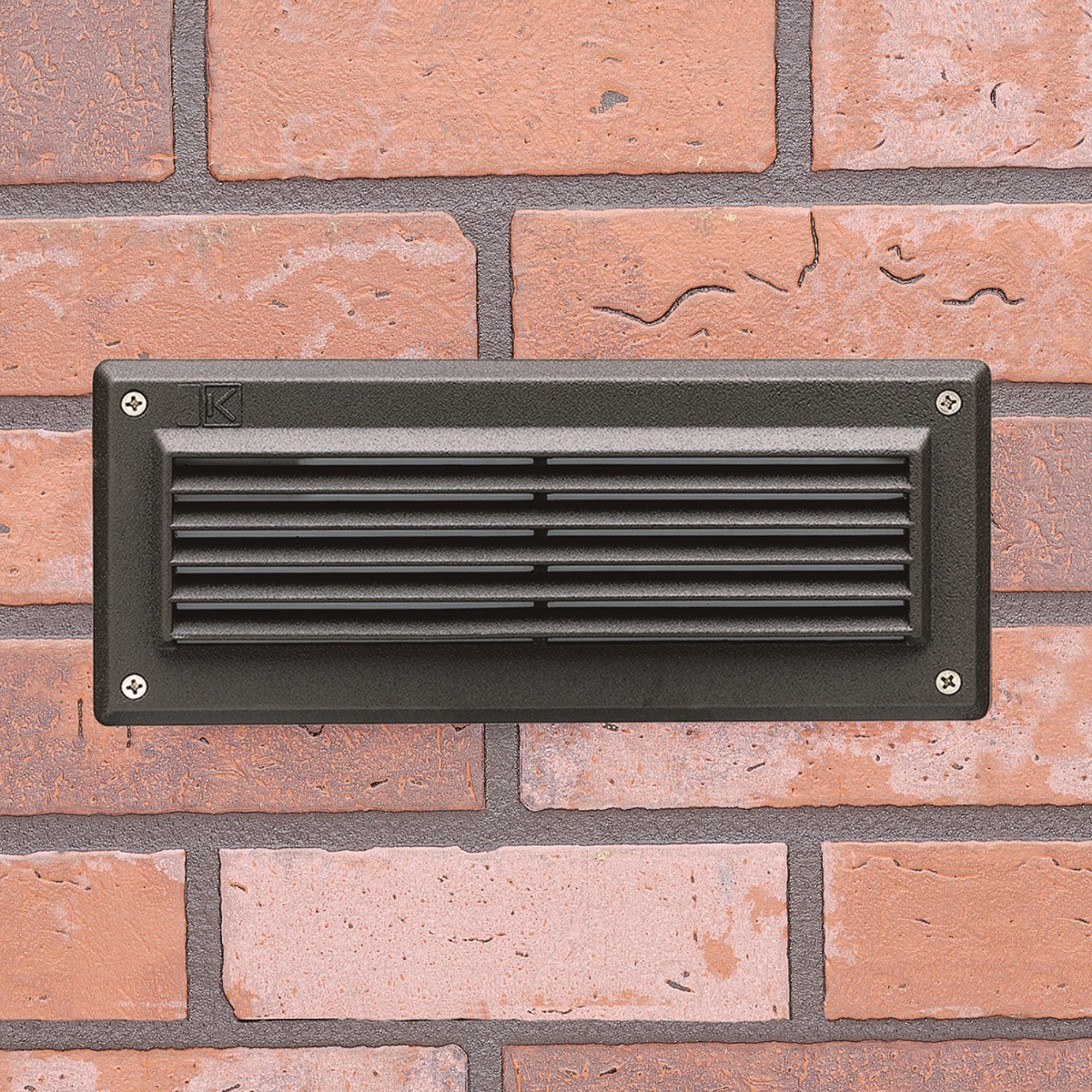 2.5W LED Landscape Step Light - Aluminum Textured Architectural Bronze - 86 Lumens 3000K 15V - Perfect for Garden Pathways, Staircase Lighting, and Outdoor Decor