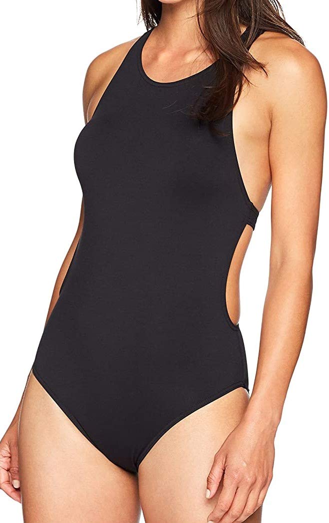 French Connection Women's One Piece Swimsuit - Solid Color Bathing Suit for Beach, Pool & Vacation | Comfortable & Stylish Swimwear