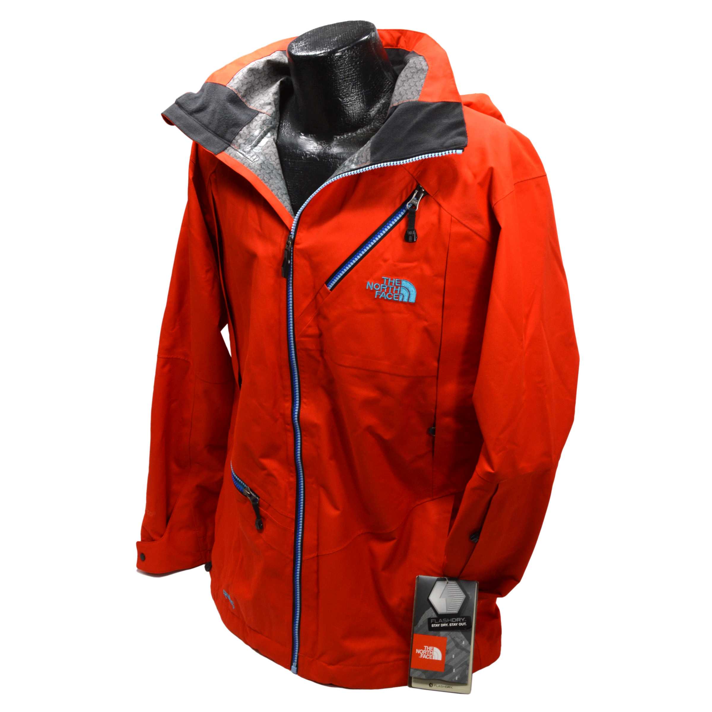The North Face Men's Cymbiant Jacket - Small/Regular, Fiery Red - Waterproof Ski Jacket for Winter Sports & Outdoor Adventures