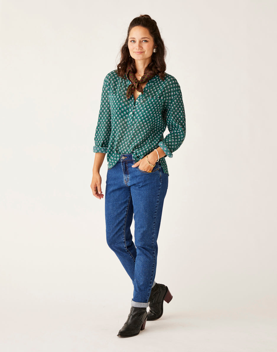 Carson Jean: Premium Denim Jeans for Women - Comfortable & Stylish Lakeshore Fit - Perfect for Casual Wear, Work & Outdoor Activities