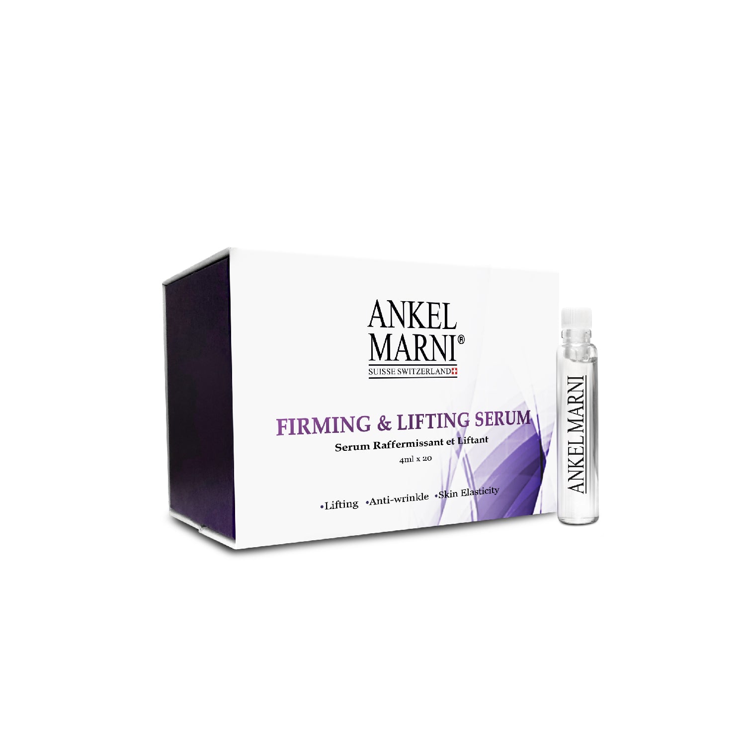 Ankle Marni Whitening & Anti-Aging Essence Serum (4ml x 20 Sticks) - Brighten Skin & Reduce Wrinkles for Daily Skincare Routine & Travel Convenience