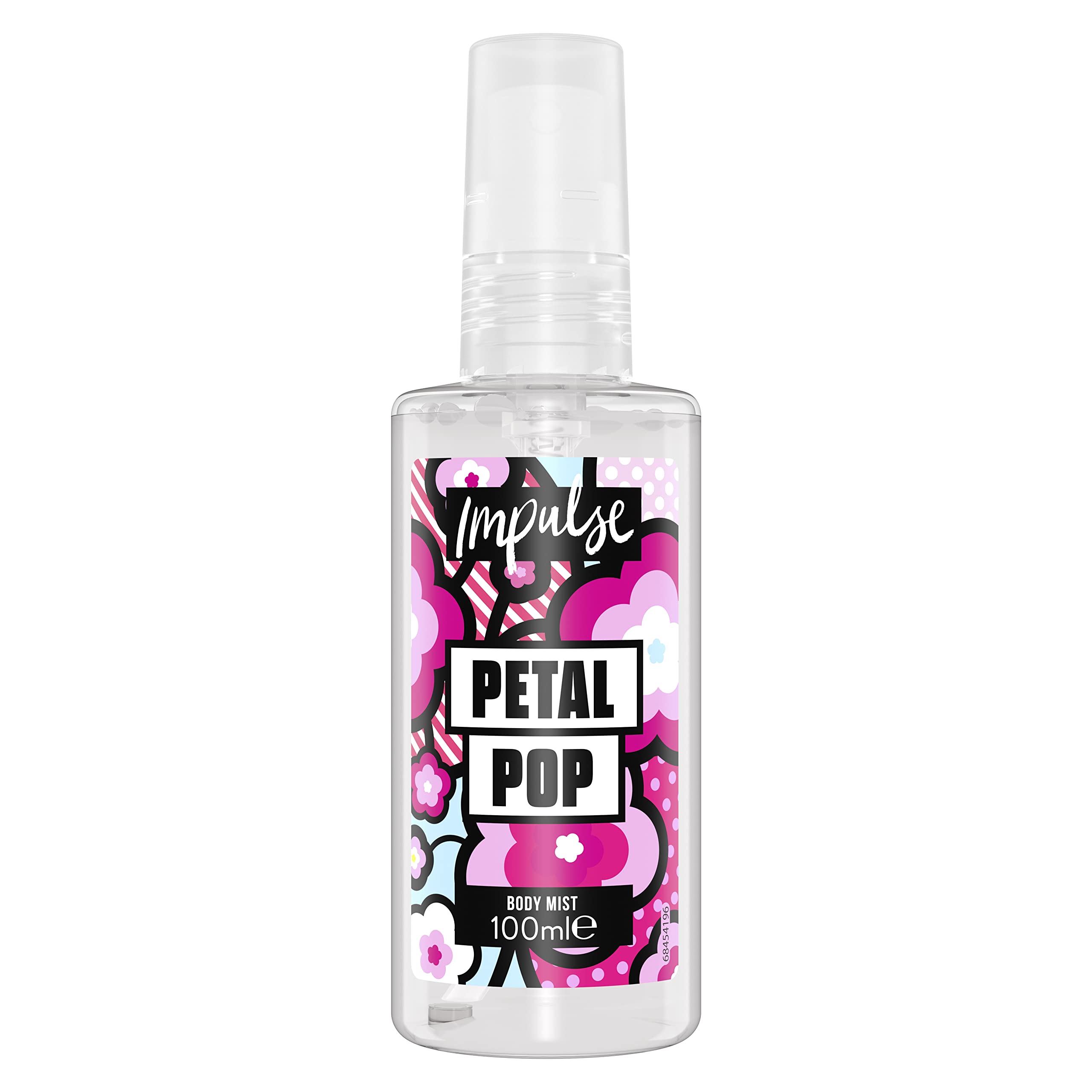 Impulse Petal Pop Body Mist - 6 Pack (100ml Each) | Floral Fragrance for Women | Perfect for Daily Use, Travel & Gifting