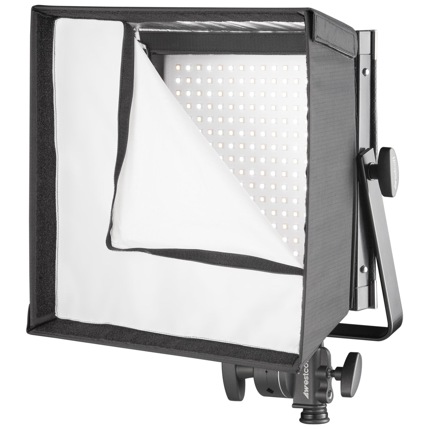 Flex Cine Softbox 1x1 ft - Professional Photography Lighting Diffuser for Studio, Portrait & Video - Perfect for YouTube, TikTok & Content Creation
