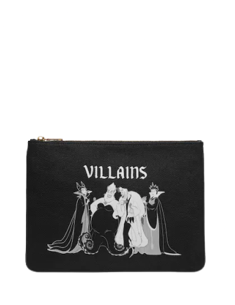 Coach Disney Villains Large Wristlet 30 - Stylish Crossbody Bag for Women | Perfect for Parties, Travel & Everyday Use (Official Disney x Coach Collaboration)