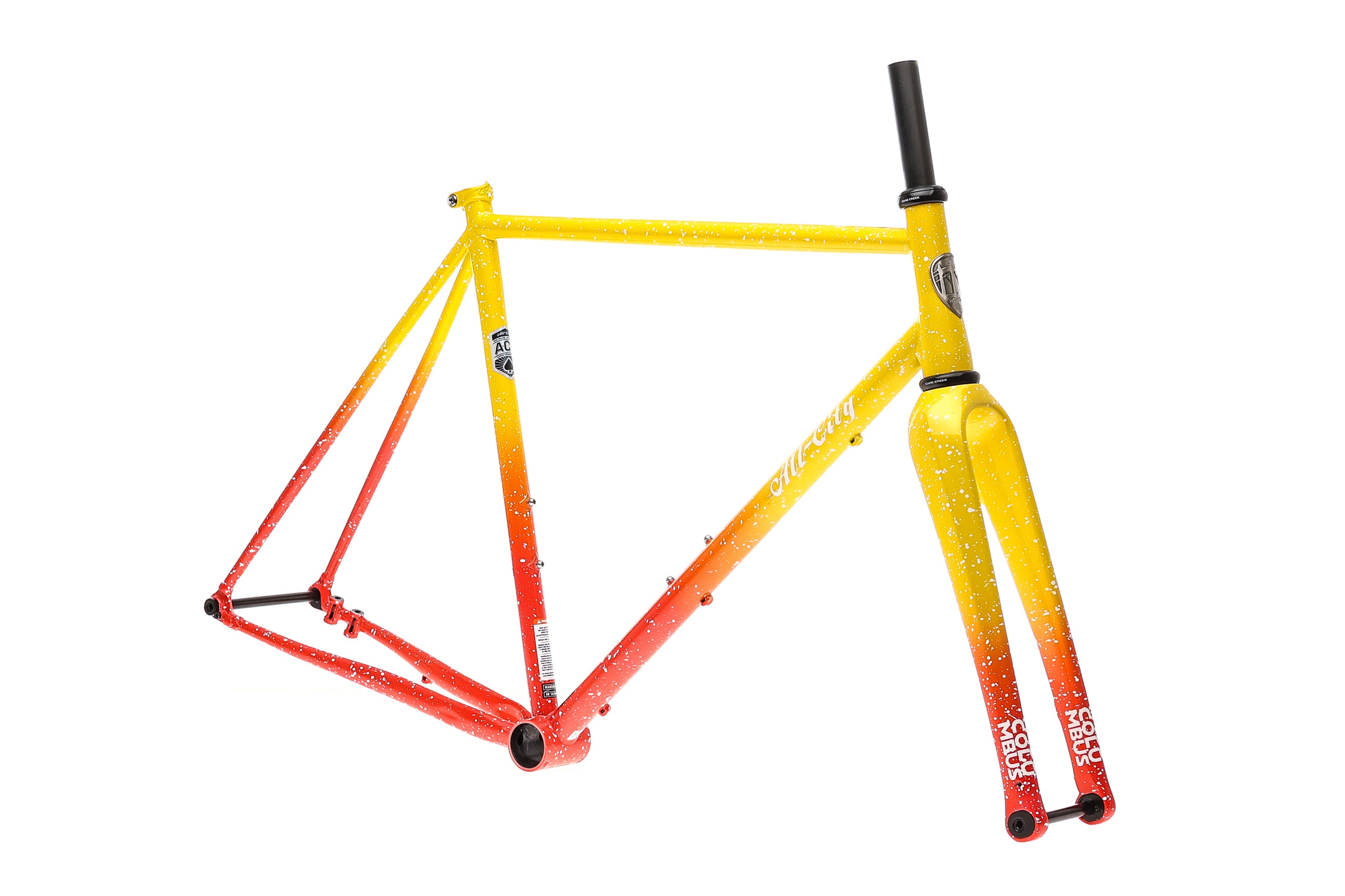 All City Nature Cross Single Speed 55cm Frameset 2023 - Lightweight Urban Commuter Bike Frame for City Riding & Casual Cycling