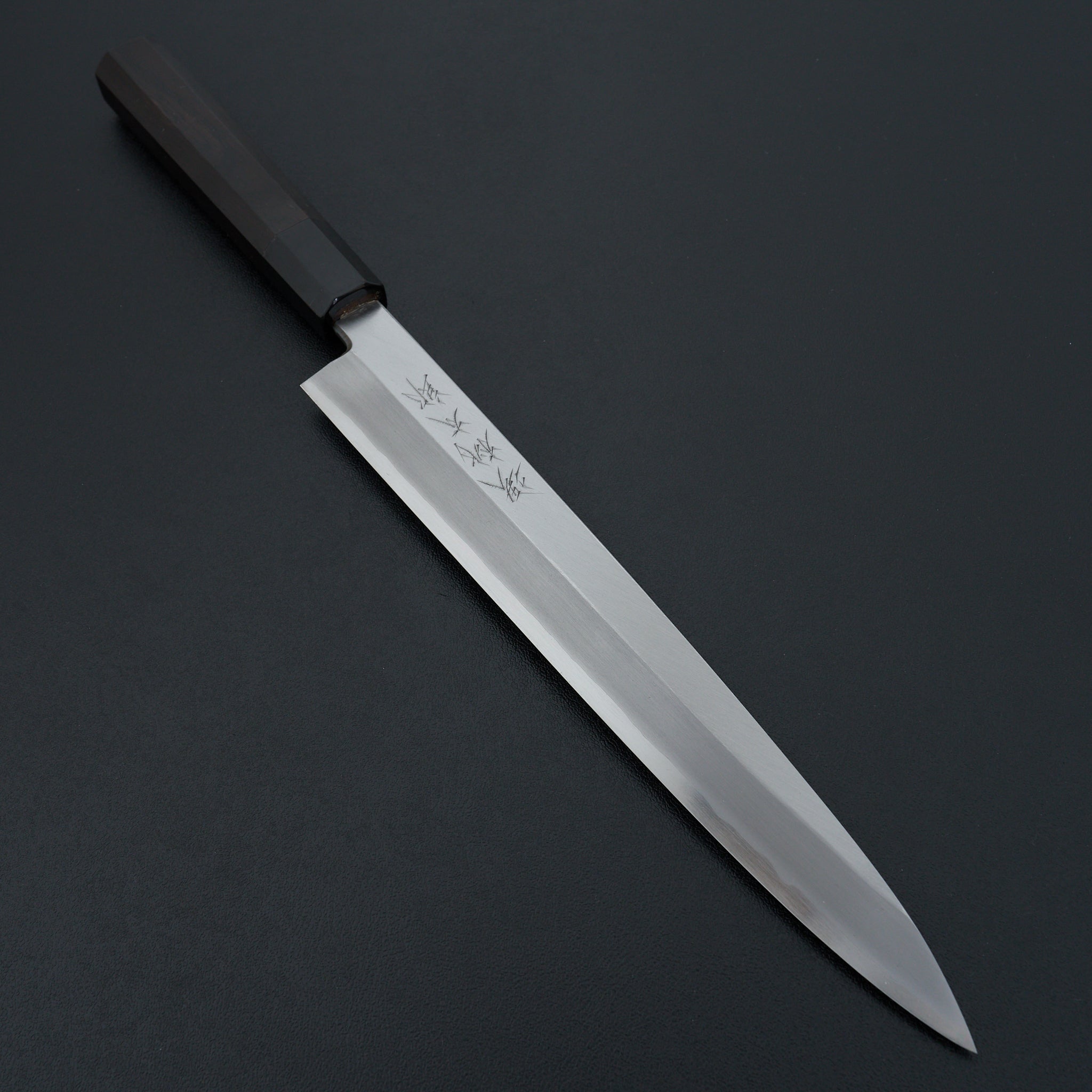 Premium Sakai Momotaro Ginsan Steel Yanagiba Sushi Knife 240mm with Ebony Handle - Perfect for Sushi Chefs & Japanese Cuisine Lovers