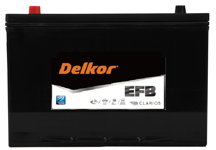 Delkor T110REFB Battery MF70ZZ EFB - Premium Replacement for Varta T110REFB - Perfect for European Cars, Trucks, and SUVs - Reliable Starting Power in Extreme Weather Conditions