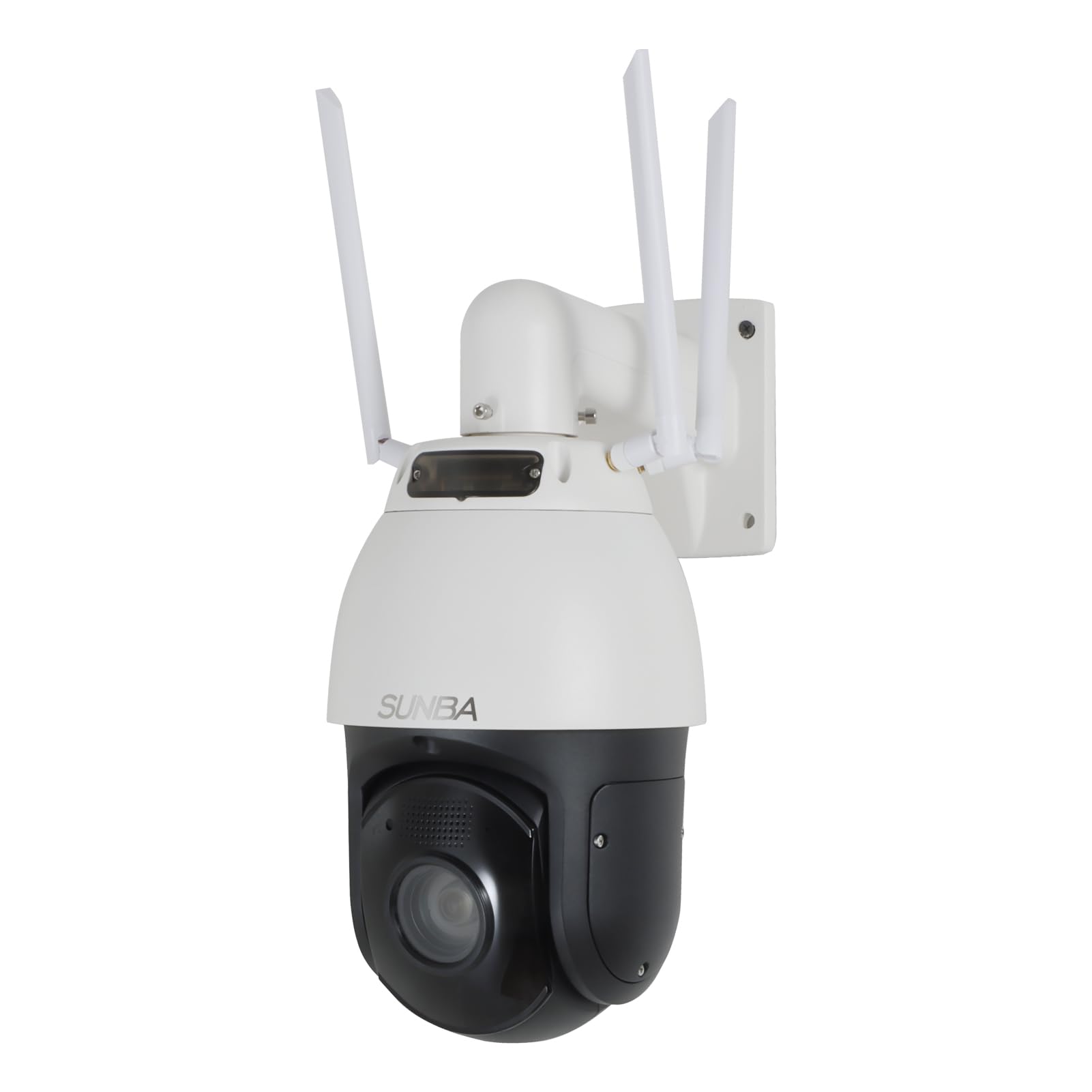 SUNBA 4G LTE Outdoor PTZ Security Camera - 5MP Solar Powered Wireless Dome Camera with 25X Optical Zoom, Motion Detection, Night Vision up to 1000ft, Local & Cloud Storage (603-D25X 4G V2) - Ideal for Home Security, Business Surveillance, and Remote Property Monitoring