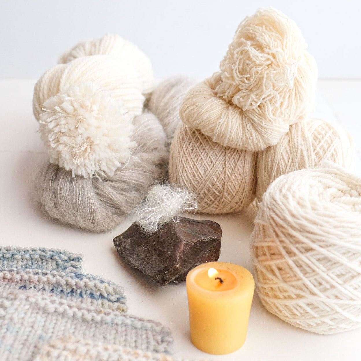 2024 Winter Solstice Knitting Kit - DIY Knitting Experience for Beginners & Advanced Crafters - Perfect for Holiday Gifts & Cozy Winter Evenings