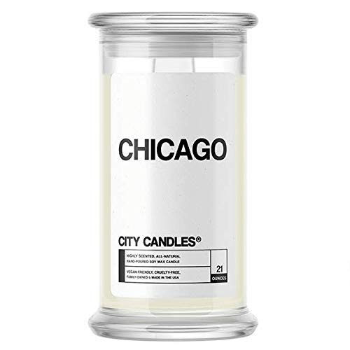 All Natural Soy Wax Candles - 21oz Jar, Made in USA, 30+ Scents (Including Chicago NOJ & Aloha) - Perfect for Home Decor, Aromatherapy & Relaxation