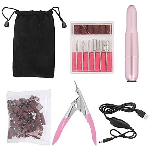 A K Homes - Professional USB Electric Nail Drill Pen, 15000RPM High Speed Metal Nail File for Home Manicure & Pedicure | Portable Nail Art Tool for Salon & DIY Nail Care at Home