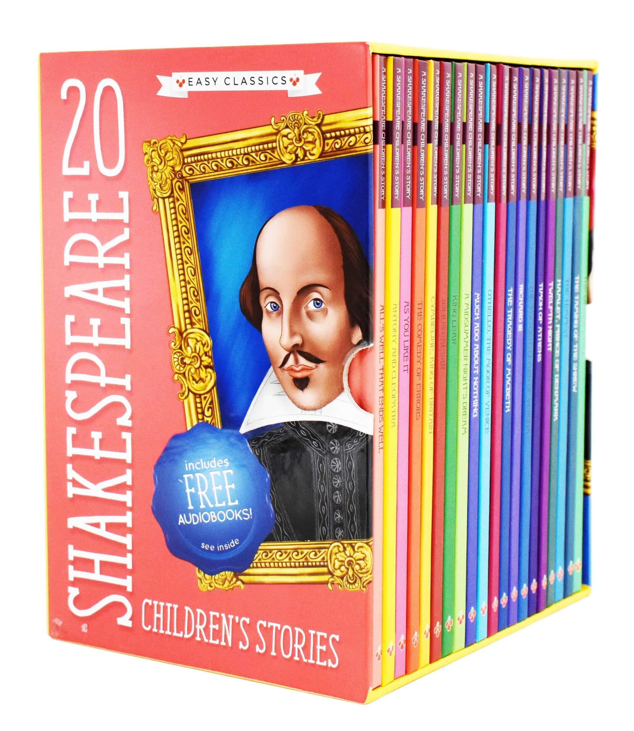 20 Shakespeare Easy Classics for Kids - Complete Collection | Hardback Children's Books Age 7+ | Includes FREE QR Codes | Perfect for Bedtime Stories & Homeschooling