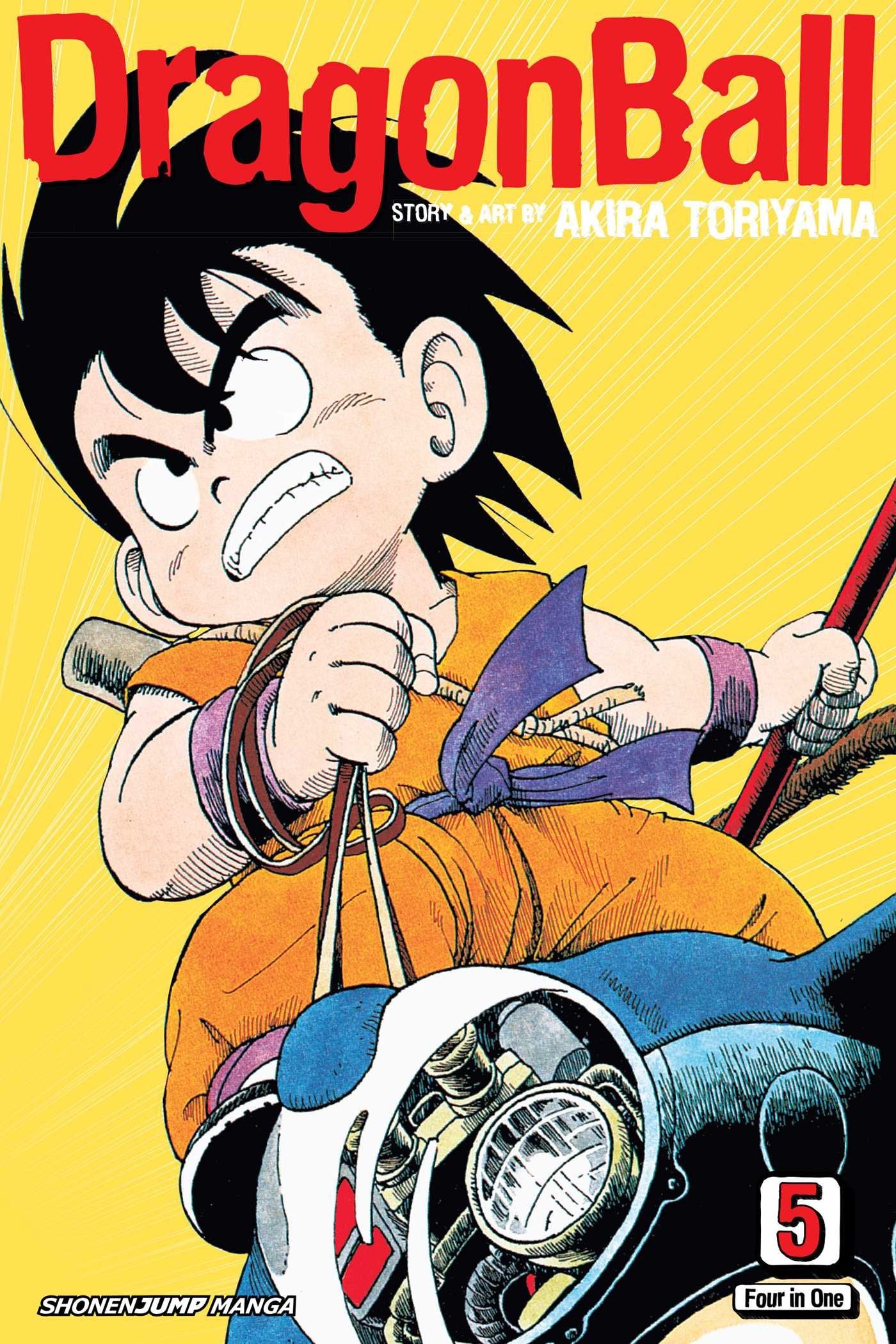 Dragon Ball Vol. 5 Manga Comic Book - Action-Packed Shonen Adventure for Anime Fans & Collectors | Perfect for Reading, Gifts & Display