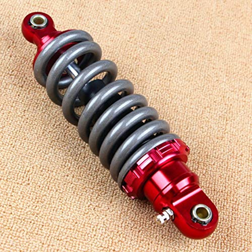 Universal 250mm Motorcycle Shock Absorber - 11mm Spring for Smooth Ride (Red) - Off-Road & Street Use