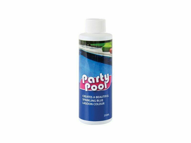 Blue Water Dye for Swimming Pools & Party Pools - 250ml | Safe Pool Colorant for Events, Themed Parties & Backyard Fun
