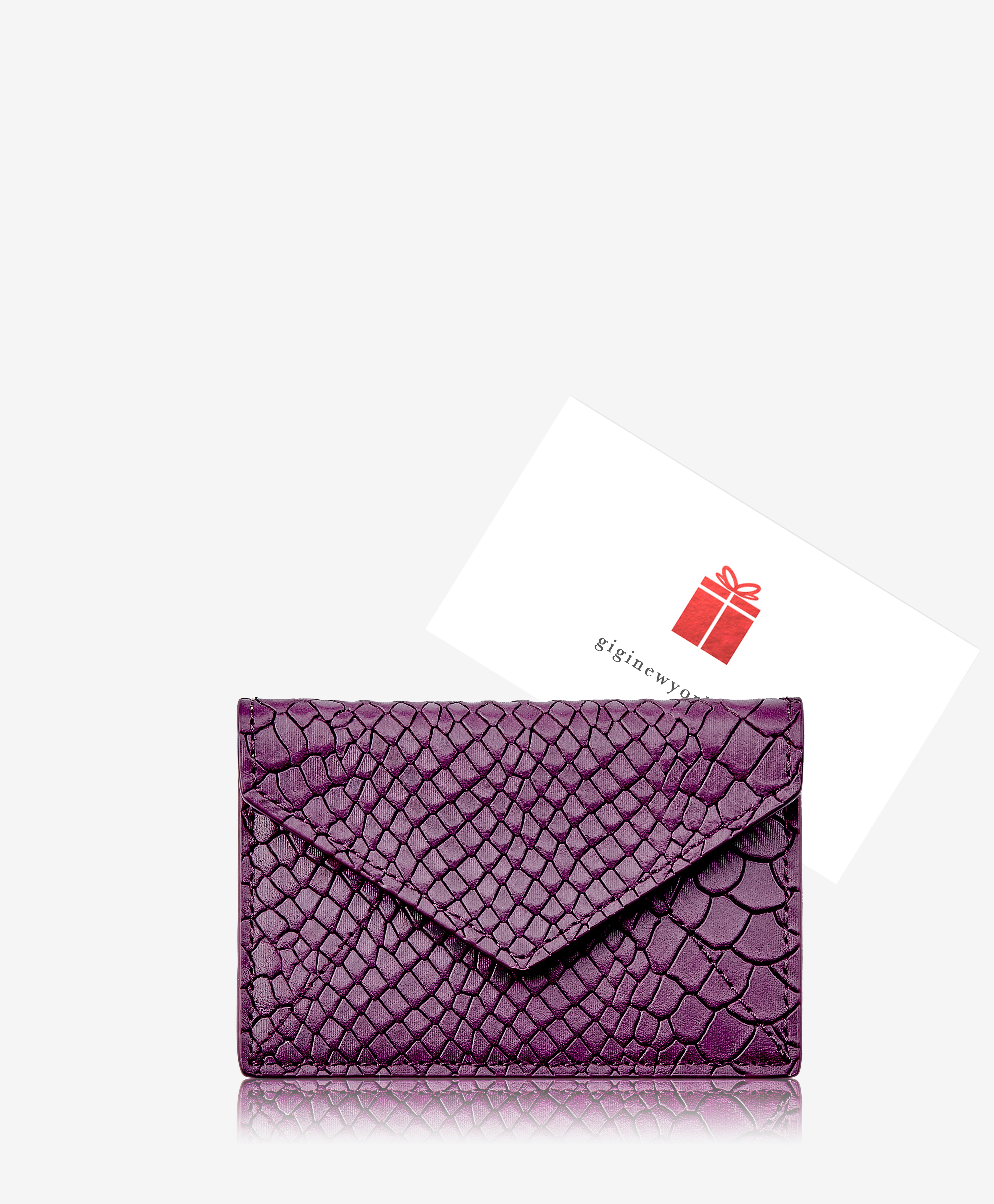 Personalized Leather Gift Card Holder - Custom Engraved Wallet for Credit Cards, Gift Cards & ID - Perfect for Birthdays, Anniversaries & Corporate Gifting