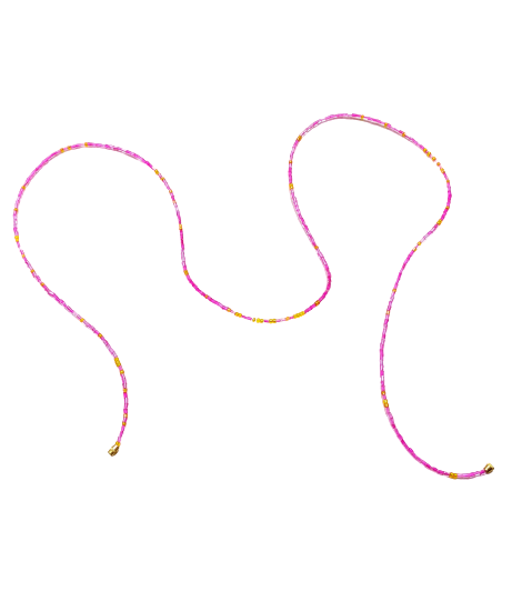Kura Dupsies African Waist Beads DPWB323 - Handmade Traditional Beaded Waist Chain for Women, Belly Dance Accessory, Body Jewelry for Cultural Events & Festivals