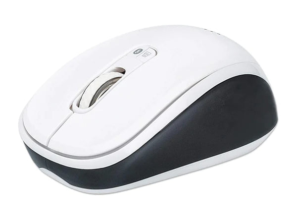 Dual Mode Wireless Bluetooth Mouse for Laptops & Tablets - Rechargeable, Portable, Compatible with Mac/Windows/iOS - Perfect for Office, Travel & Remote Work