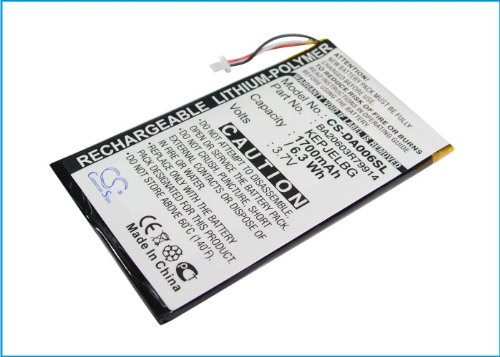 Original Creative Zen Vision M Replacement Battery - High Capacity 1200mAh Li-ion Battery for Zen Vision M Video MP3 Player - Perfect for Travel, Workouts & Long Commutes