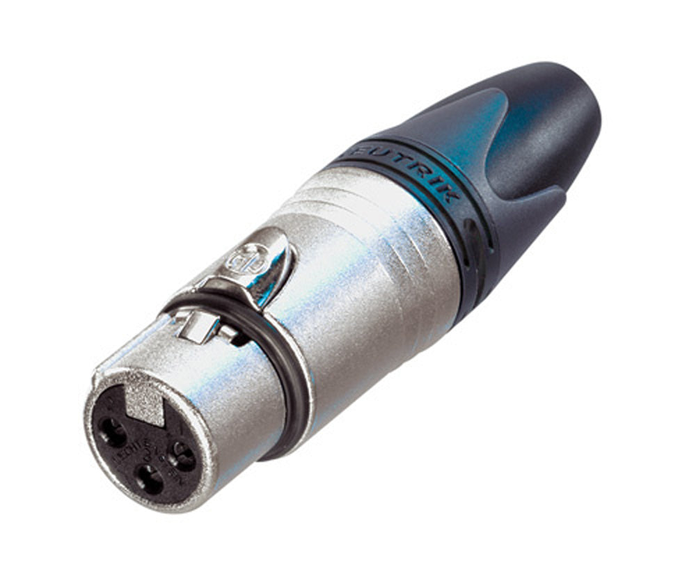 Neutrik NC3FXX XLR Female Connector - Professional Audio Equipment for Studio, Live Sound & DJ Setup