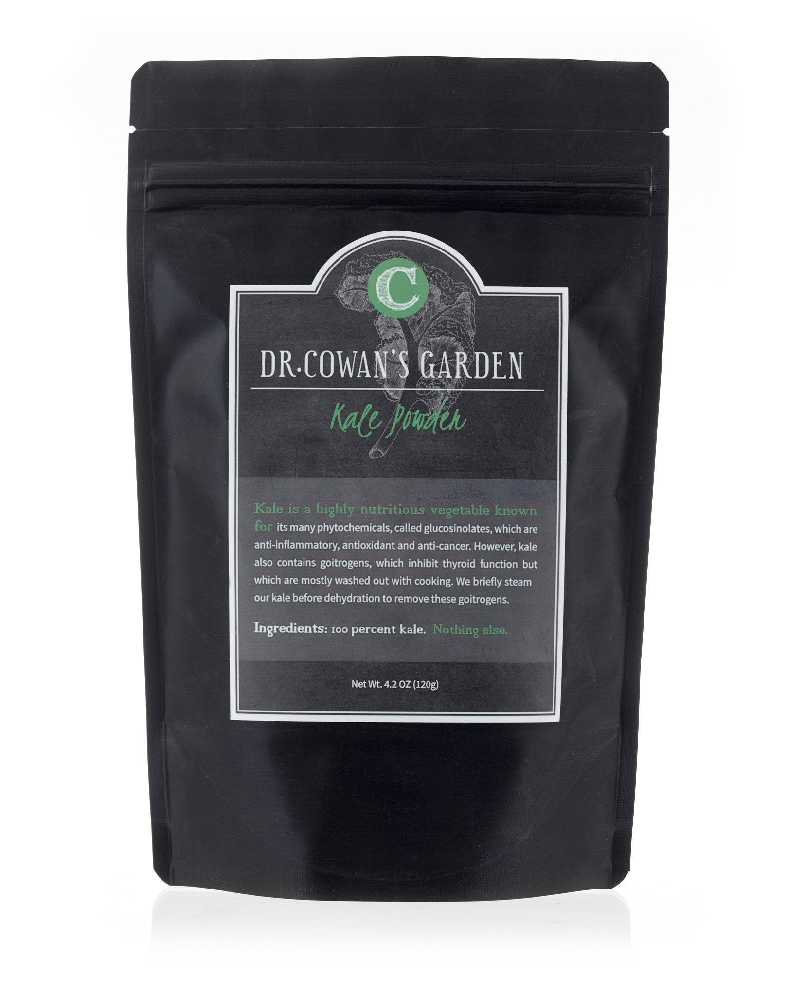 Organic Kale Powder Superfood - 100% Pure & Natural, Non-GMO, Vegan (Refill Pouch) - Perfect for Smoothies, Baking & Healthy Recipes